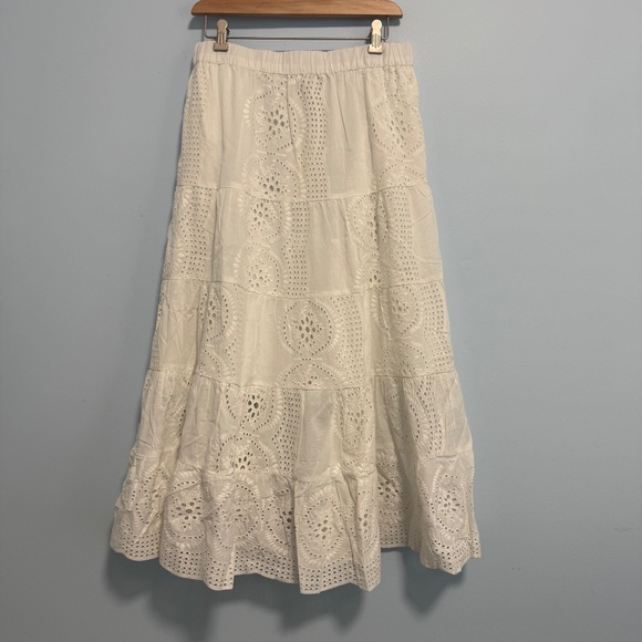 Sundance Ensenada White Skirt‎ Size M - Picture 2 of 10